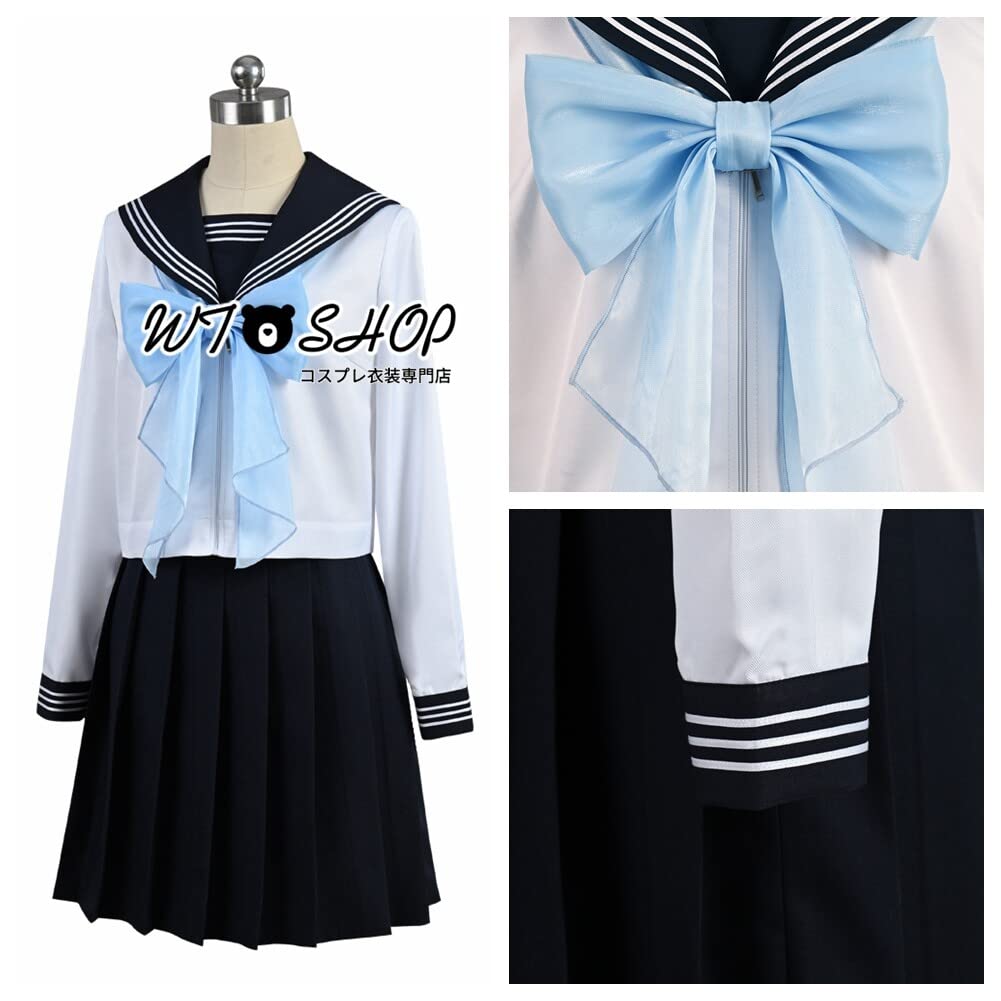 『最終値下げ』制服　コスプレ Amazon.co.jp: WTSHOP 明日ちゃんのセーラー服 明日小路 あけび